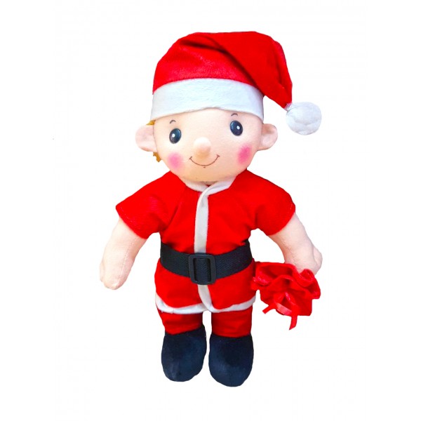 Grabadeal Christmas Santa Boy Elf Doll Stuffed Soft Toy